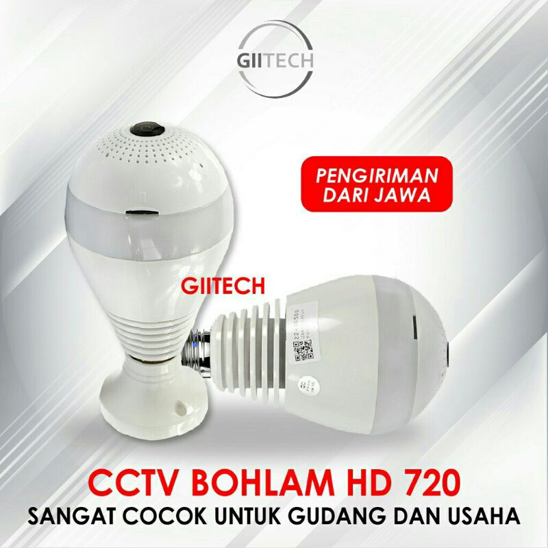 Bohlam Kamera CCTV Spy Camera CCTV