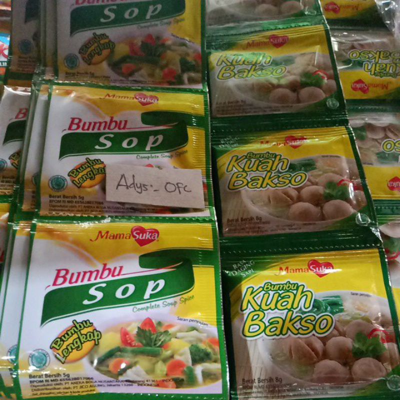 

MAMA SUKA bumbu sop kuah bakso Renteng @12 bungkus