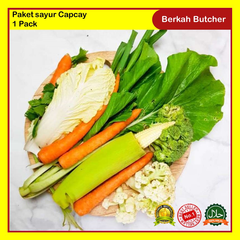 Paket Sayur Cap Cay 1 Pack Berkah Butcher