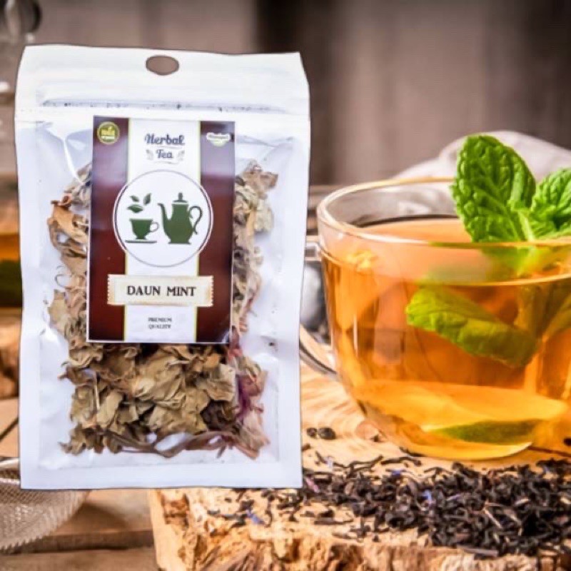 

We-tea teh daun mint
