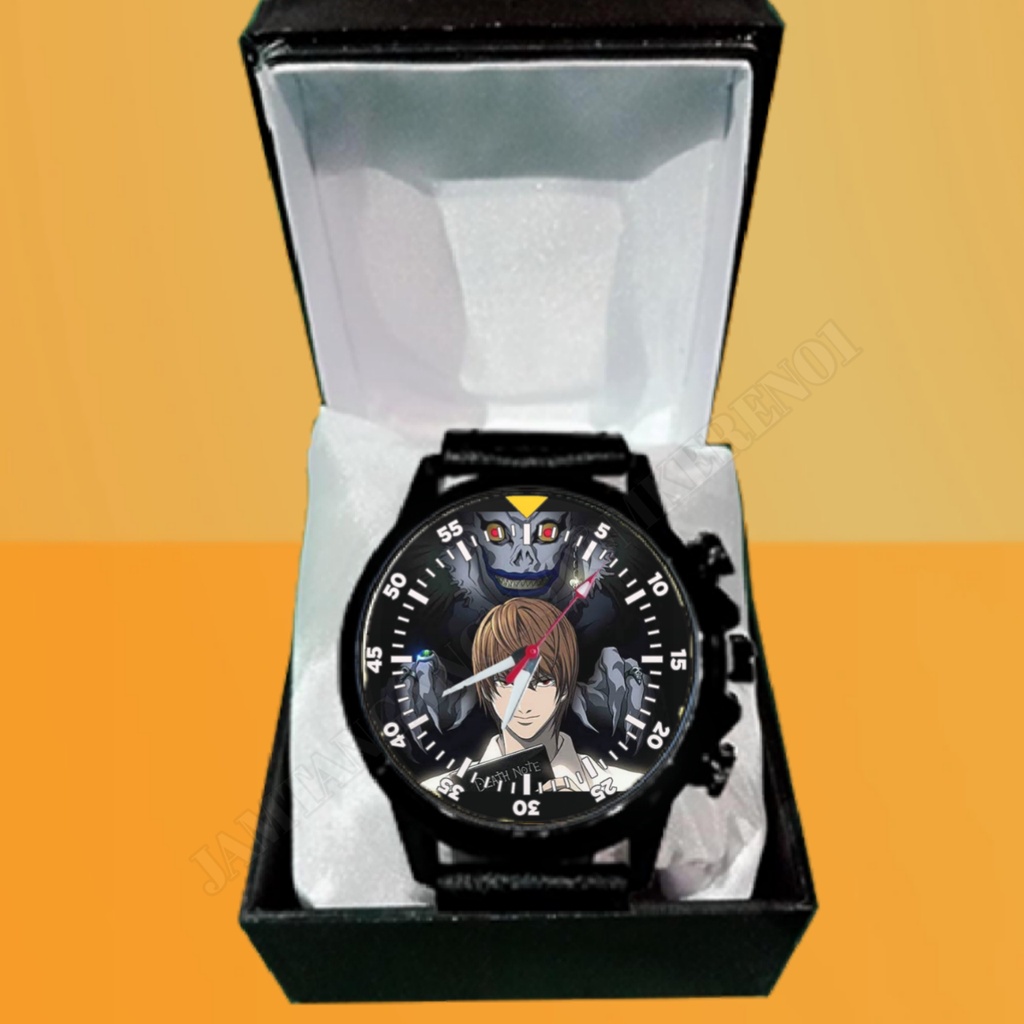 JAM TANGAN DEATH NOTE CUSTOM KEREN