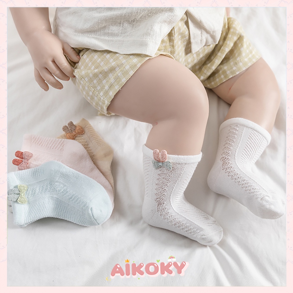 Aikoky Socks baby anti slip/Kaos kaki bayi anak/ Kaus kaki bayi lucu