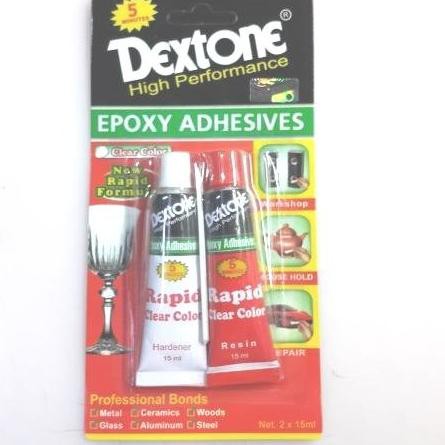

Ready Stock!!!>.354PX Lem Dextone Plastic Steel Epoxy / Lem Besi 5 menit (ASLI) - Hitam