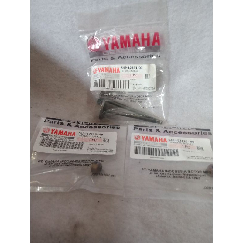 KLEP SET PAYUNG KLEP PAKETAN + SIL KLEP MIO J , MIO M3 （54P）