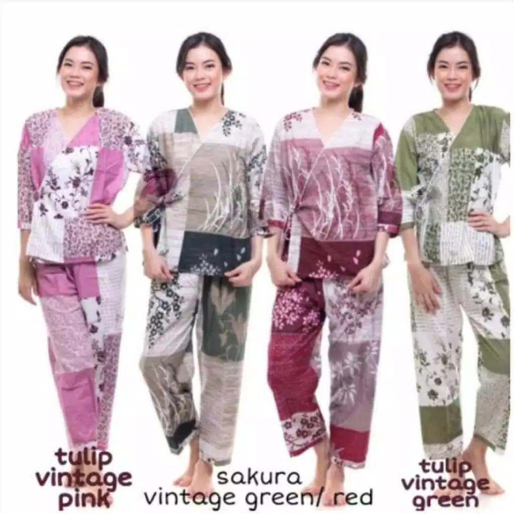 blinqshop baju tidur piyama kimono random