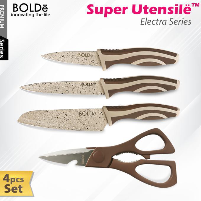 

( 4 Pcs )3 Pisau Plus Gunting