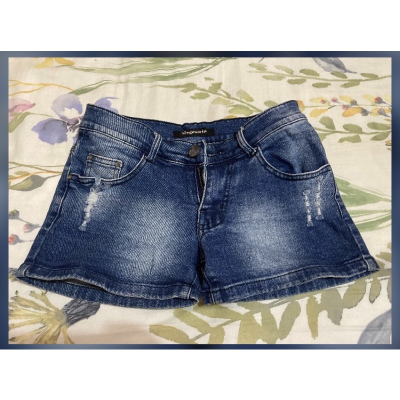 Euphoria - Hot Pants - Blue Jeans (ukuran 28)