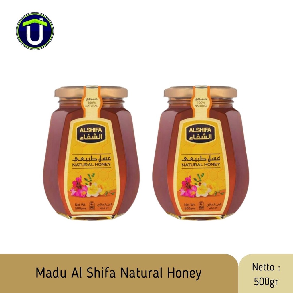 

MADU AL SHIFA ALSHIFA NATURAL HONEY MADU MURNI ASLI IMPOR 500GR ORIGINAL