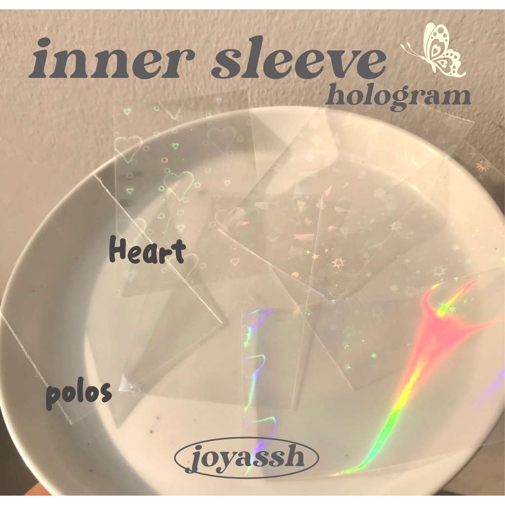 [READY] INNER SLEEVE HOLOGRAM INNER SLEEVE PHOTOCARD INNER SLEEVE PELINDUNG PHOTOCARD