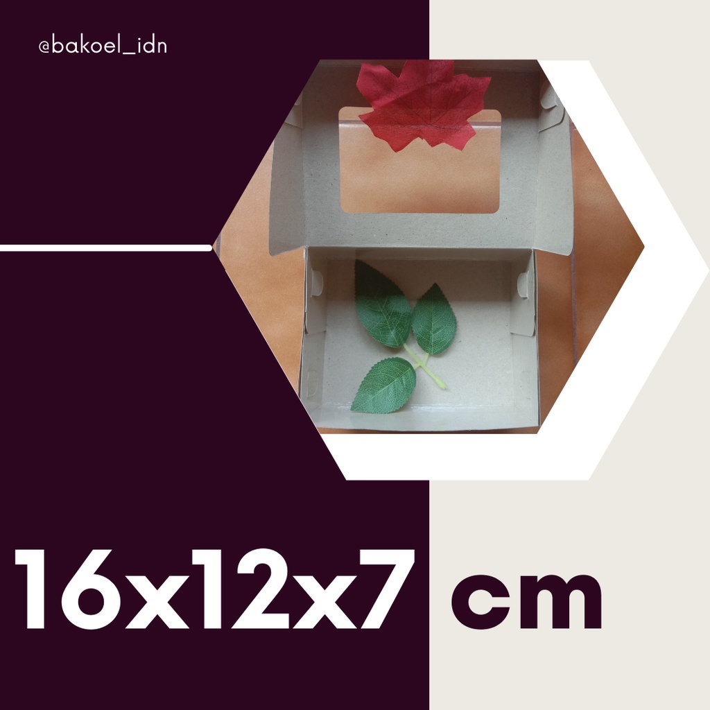 

Kardus Kotak Box Dus Kraft Laminasi Packaging Makanan Snack Roti Kue Jajanan