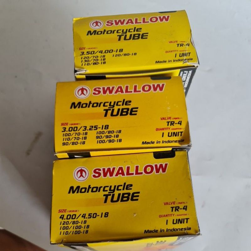 ban dalam motor swallow ring 18