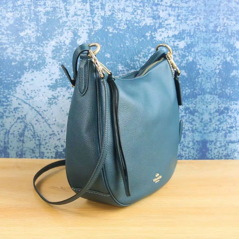 HARGA MURAH   Coach Sutton Hobo Pebble Leather
