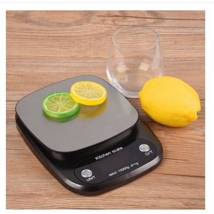 TOSERBA_EMAK - Digipounds Timbangan Dapur Digital Kitchen Scale 10kg 1g - Z3S - Gray