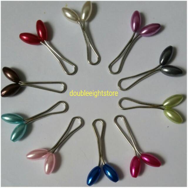 Klip Turki Pulpy A002 | Turkey Turkish Jilbab Clip Hijab Penjepit Kerudung Pashmina