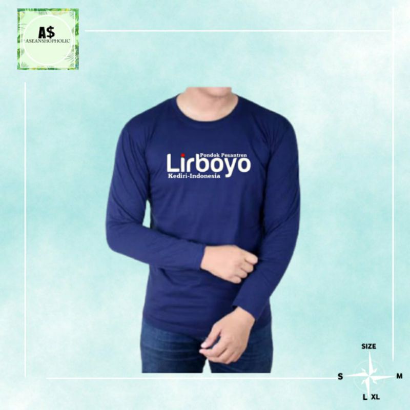 kaos baju lengan panjang pondok pesantren lirboyo kediri indonesia kaos pesantren lirboyo