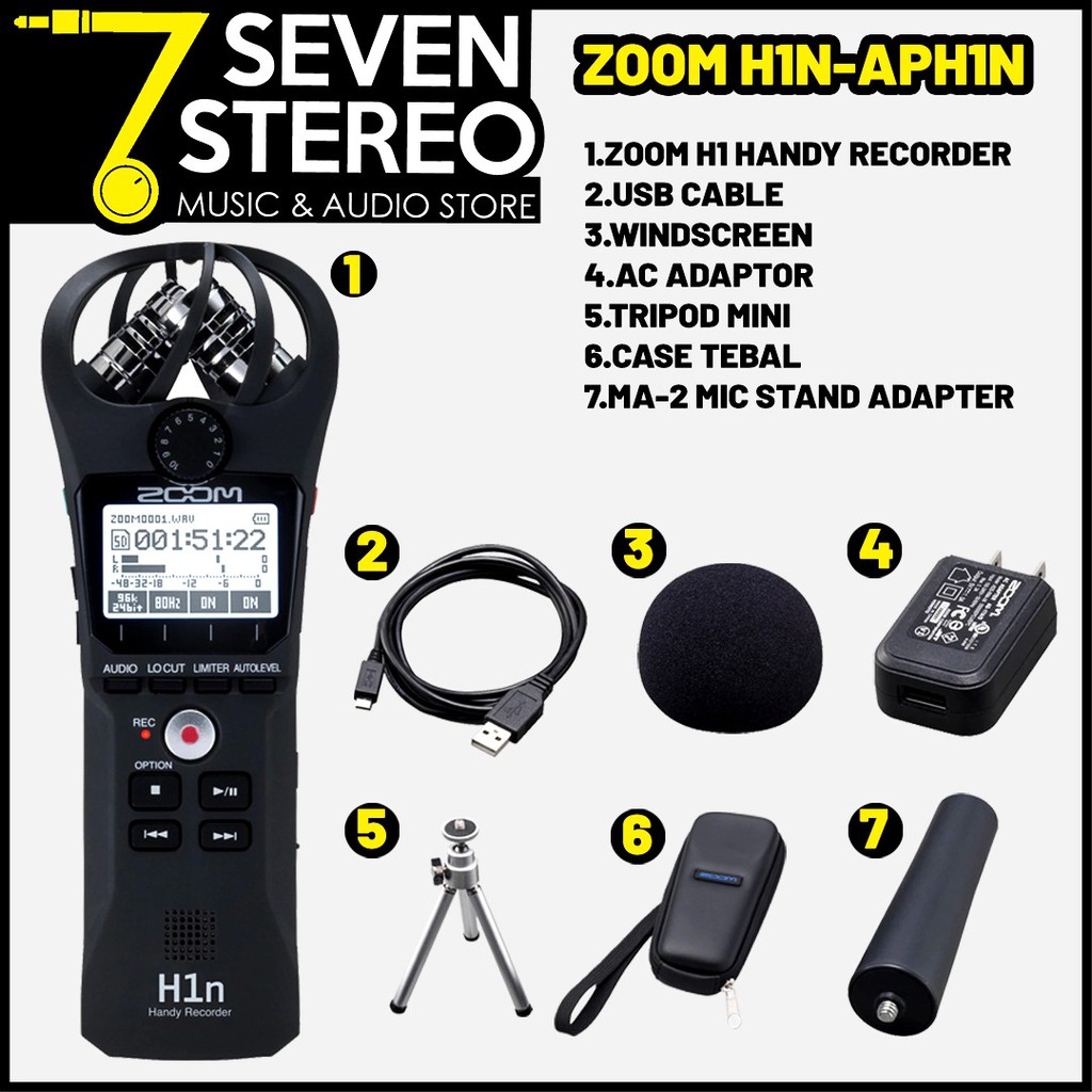 Zoom H1n Digital Handy Recorder