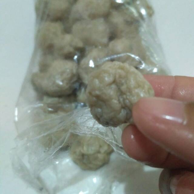 

Baso ikan kering (2pcs)/baso ikan liyat/baso ikan kenyal