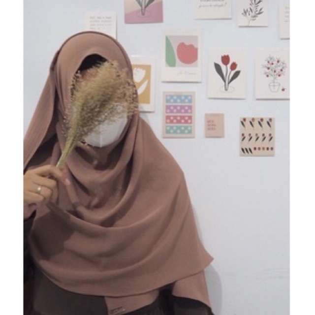 Pashmina Crinkle Premium / MEEDA Pashmina Syari 200x100 cm-1