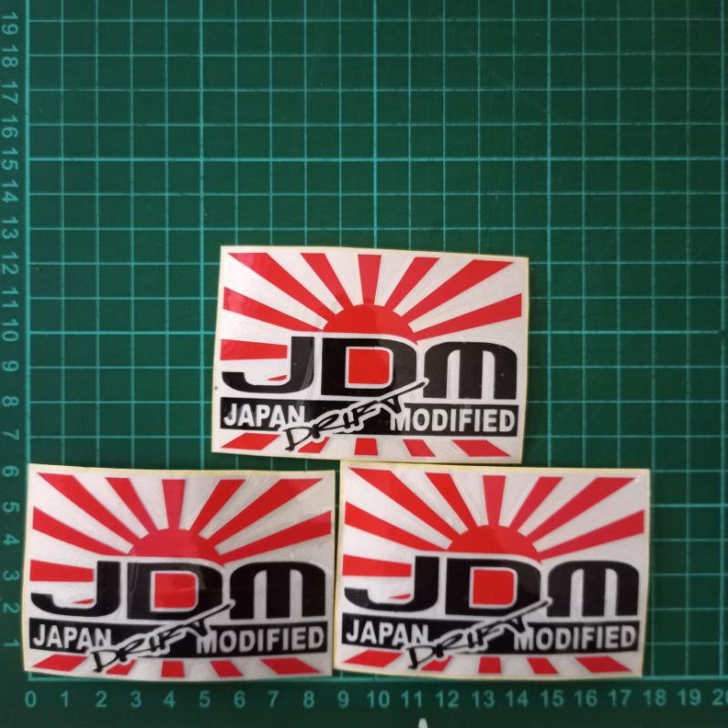 Sticker Cutting JDM Japan Modified