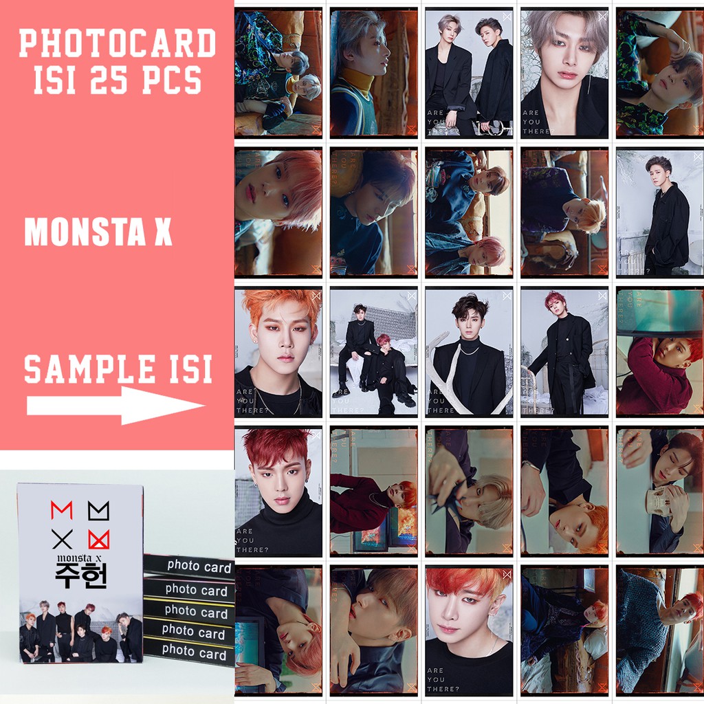 Photocard monstax 1pack isi 25pcs