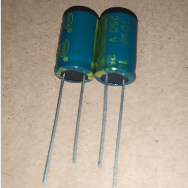 ELCO 10UF 250V KUALITAS ELKO 10 UF 250 VOLT