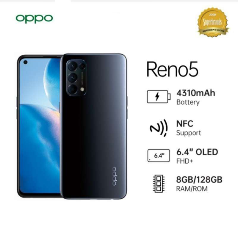 Oppo Reno 5 / 8GB+128GB (ORIGINAL GUARANTEE)