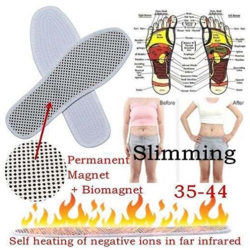 Ready Stock Alat Terapi Pemanas Alas Kaki Insole Kesehatan Alat Terapi Telapak Kaki Kebas Kesemutan Self Heating Tourmaline