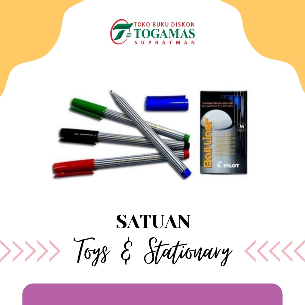 

BALLPEN BALLINER BL-5M PILOT BLACK/BLUE/GREEN