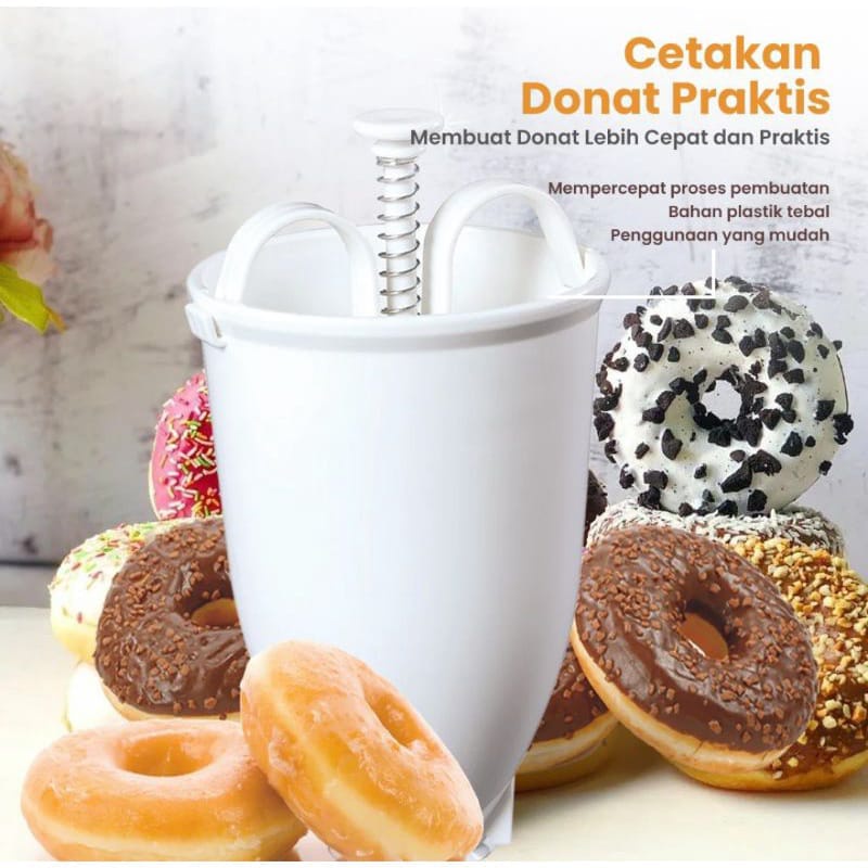 Cetakan Donat Alat Pembuat Donat Donut Maker New