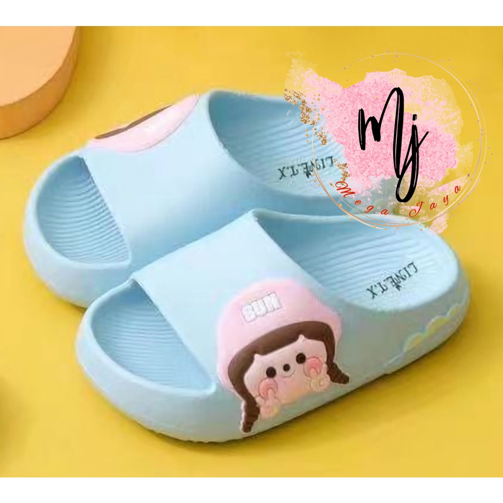 sandal anak karet jelly import sandal gemoi murah