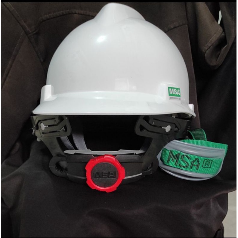 Helm Proyek MSA Lokal SNI / safety helmet MSA ( Fastrack + Tali dagu )