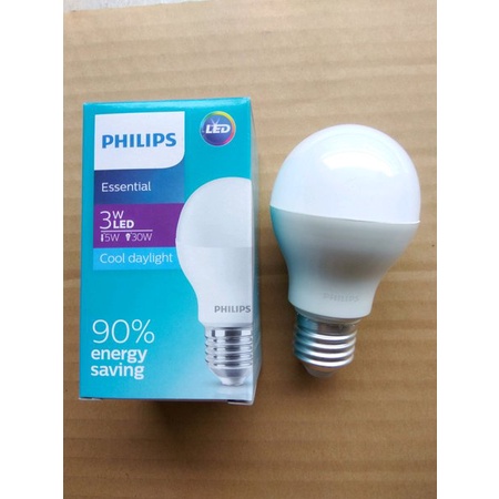 Lampu Philips LED 3 watt