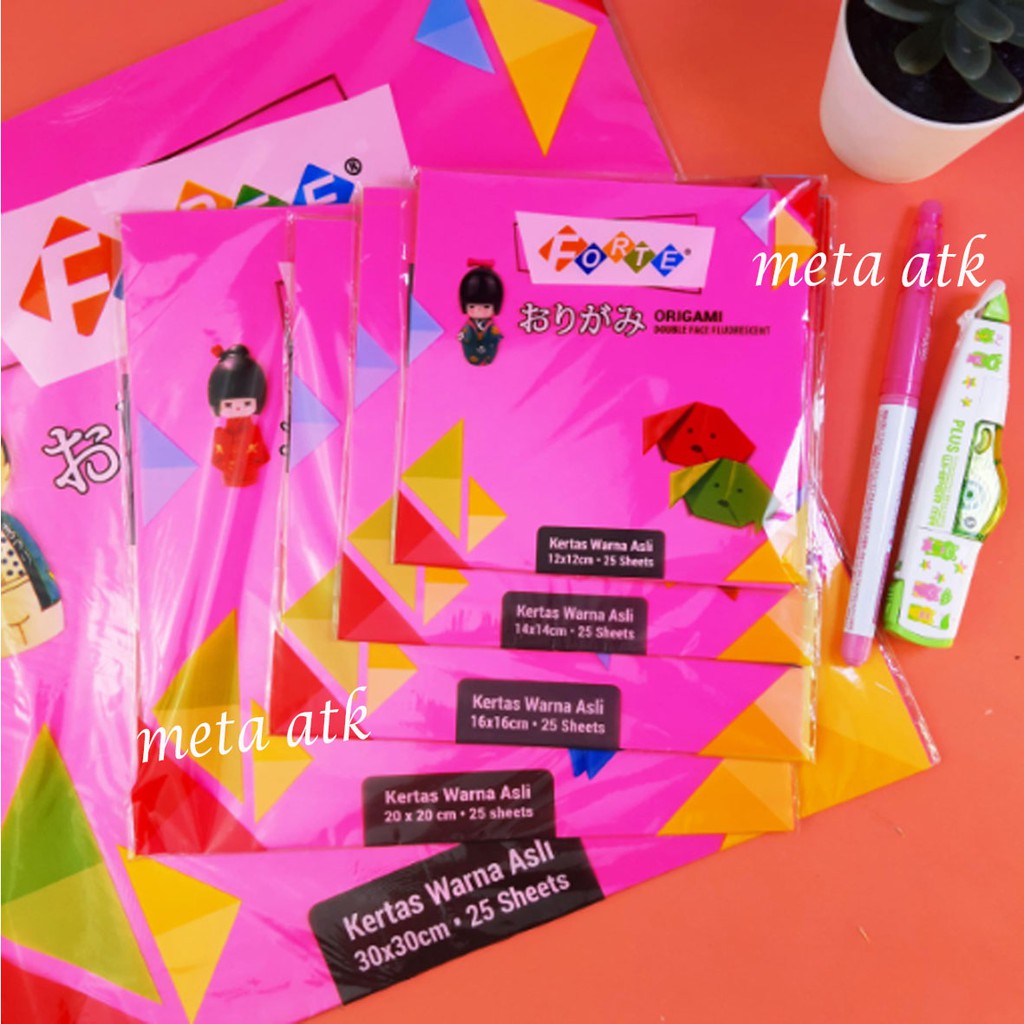 

Origami / Kertas Lipat Forte Dua sisi