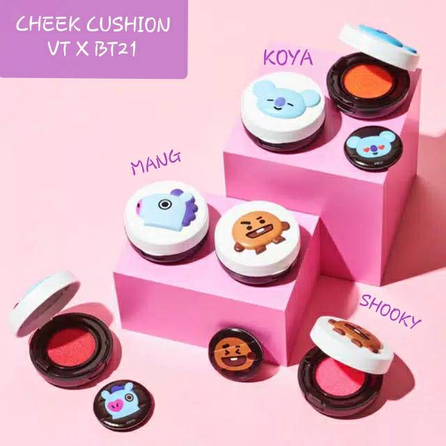 VT X BT21 CHEEK CUSHION PIPI WAJAH