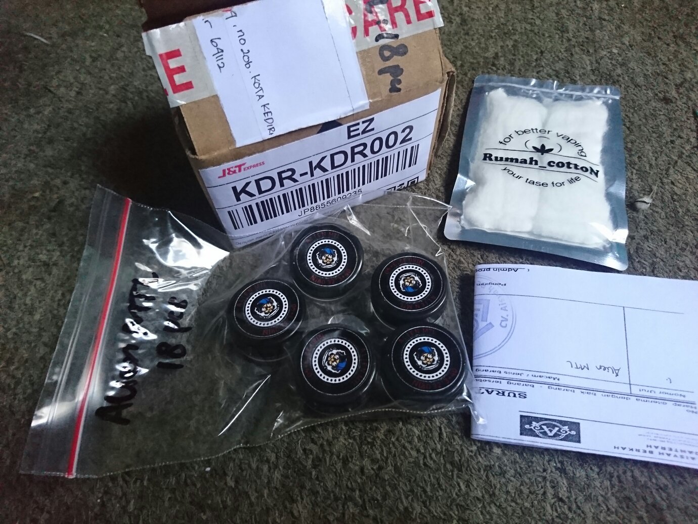 Paket 6pcs Coil Alien Mtl Ni80