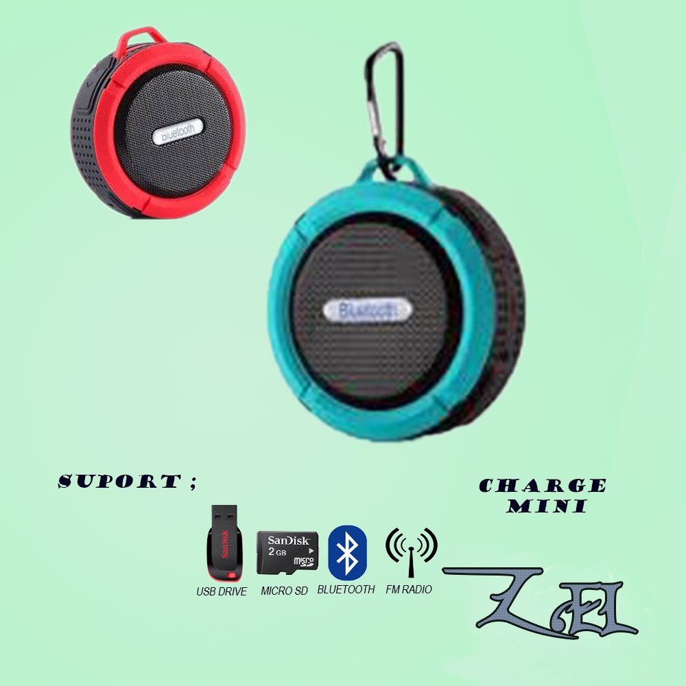 Speker blutut air C6 music box bass bluetooth speaker musik bok bt speacer blutot