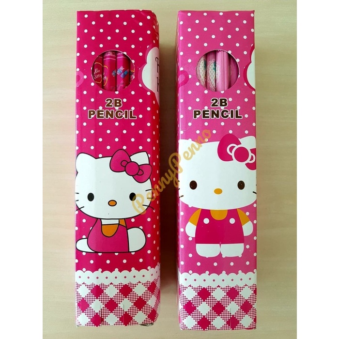 

Trendi Pensil 2B Model Hello Kitty 1 Pack Isi 36 Terbatas