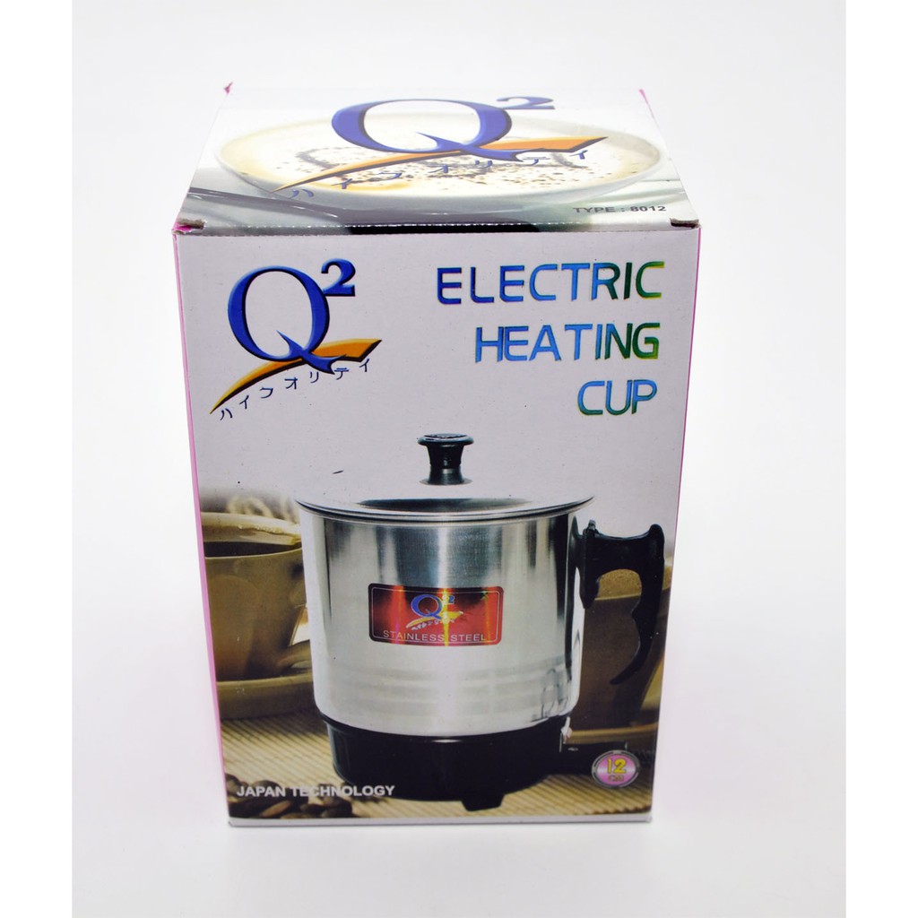 VOM Electric Heating Cup Q2 12cm / Teko Listrik / Mug Elektrik - 0256