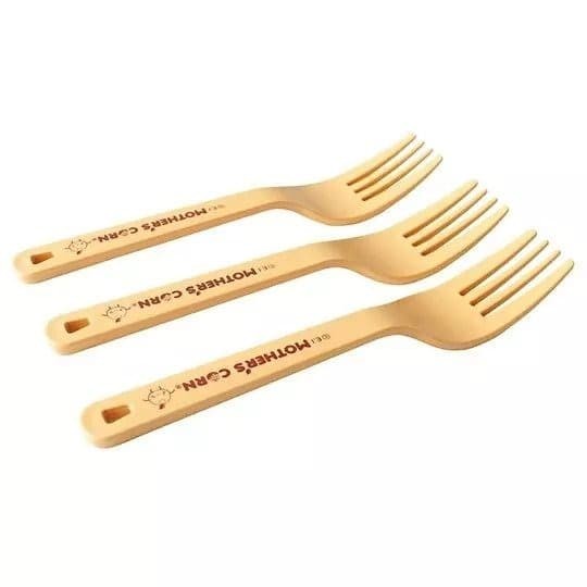 MOTHER'S CORN CUTIE FORK SET 3PCS