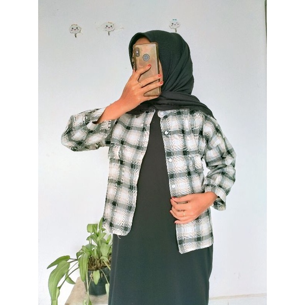 KEMEJA OVERSIZE/ KEMEJA KOTAK OVERSIZE / KEMEJA FIRLY SHIRT/ KEMEJA TARTAN OVERSIZE/ KEMEJA KOTAK OVERSIZE/ HADEED OVERSIZE/ KEMEJA OVERSIZE WANITA / OVERSIZE / KEMEJA FLANEL OVERSIZE JUMBO XXL WANITA/ KEMEJA FLANEL / KEMEJA OVERSIZE/  KEMEJA KOTAK JUMBO