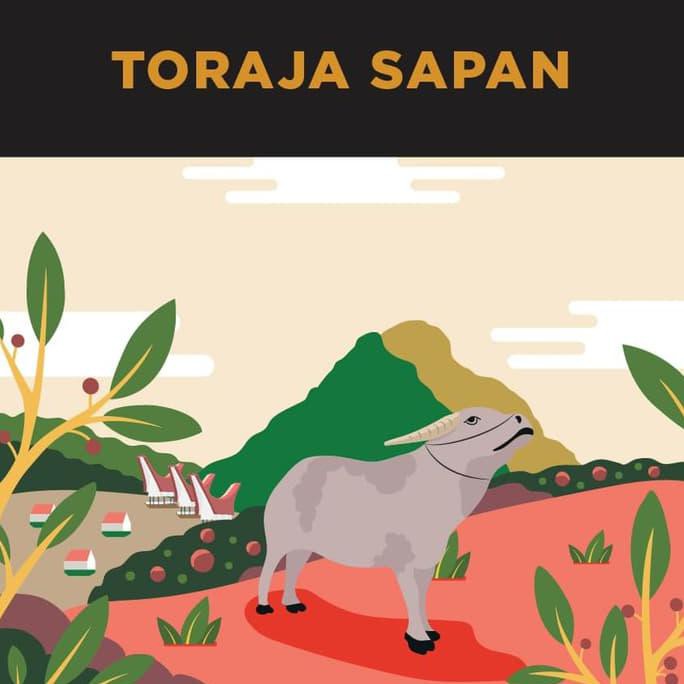 

Kopi Single Origin Arabica Toraja Sapan 250gr