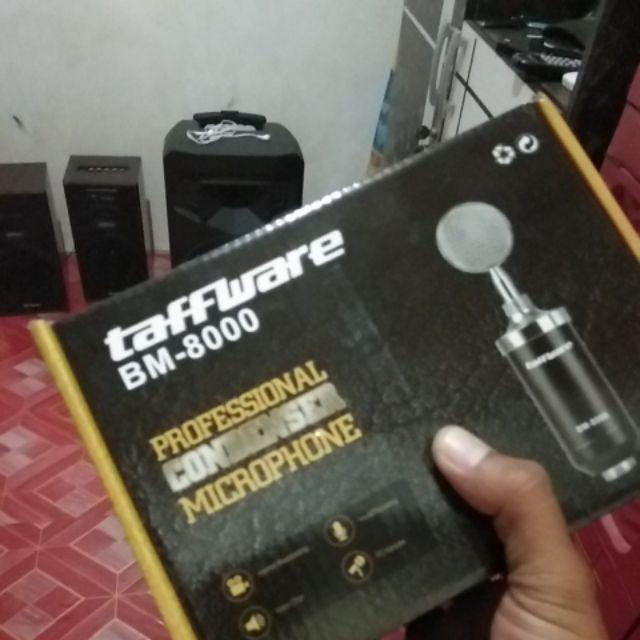 TAFFWARE BM8000 Bm 8000 ORIGINAL Mic Condenser Diskon