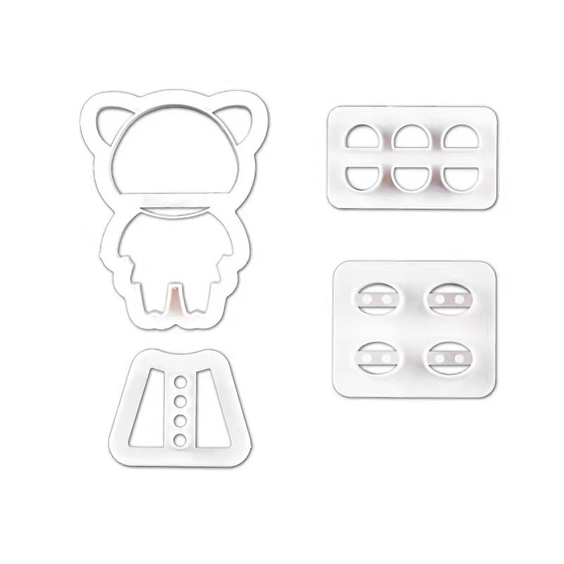 Cookie Cutter Animal Set Cetakan Biskuit Hewan Kue Kering Motif Piggy