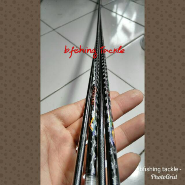 Blank hollow XWARP 2-8lb 200cm middle joint