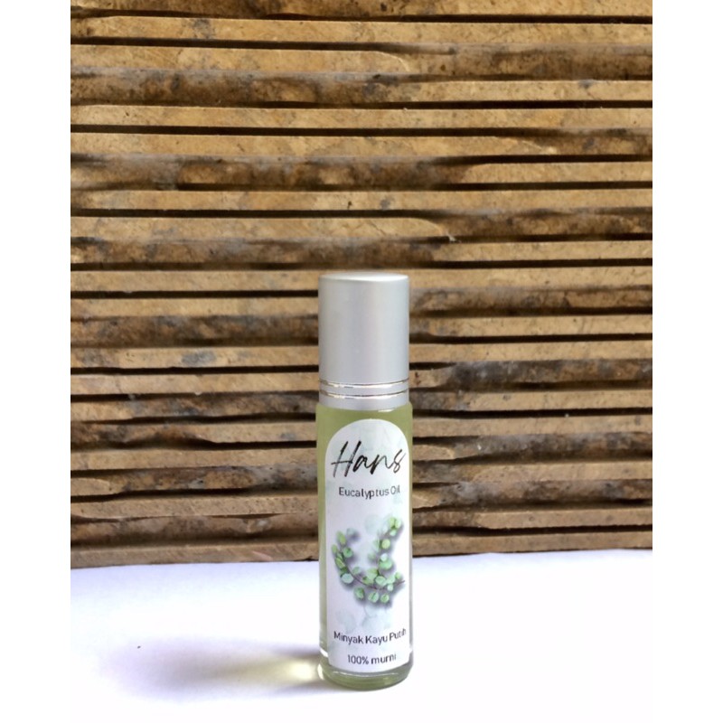HANS Eucalyptus Oil 10ml Roll On / Minyak Kayu Putih Asli Ambon