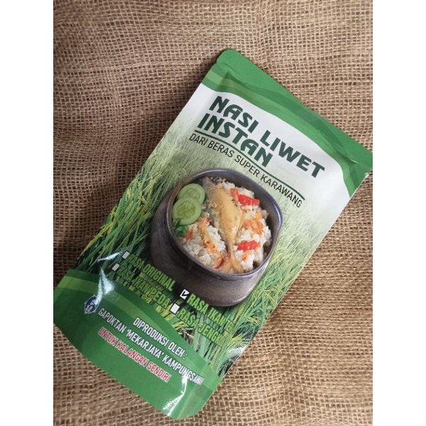 

Nasi Liwet Instan Beras Super Karawang