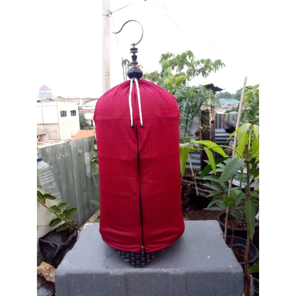 Kerodong burung Sarung sangkar New terlaris merah