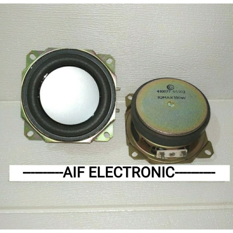 Speaker Woofer 3inch sepasang