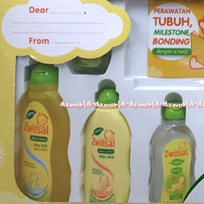 Zwitsal Baby Spa Stimulasi Dini Bayi Gift Set Kado Bayi Baru Lahir Switsal Newborn