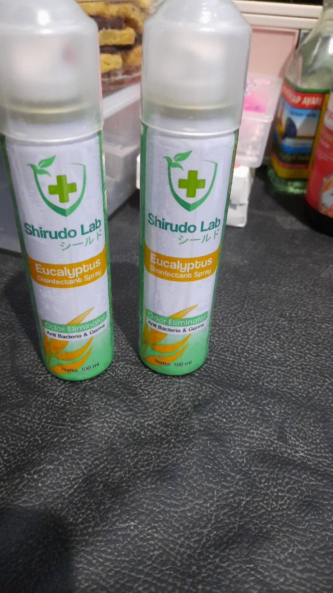 Shirudo Lab Eucalyptus Disinfectant Spray 100ml / Shirudo Spray / Bekku